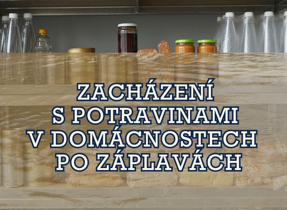 Zacházení s potravinami v domácnostech po záplavách